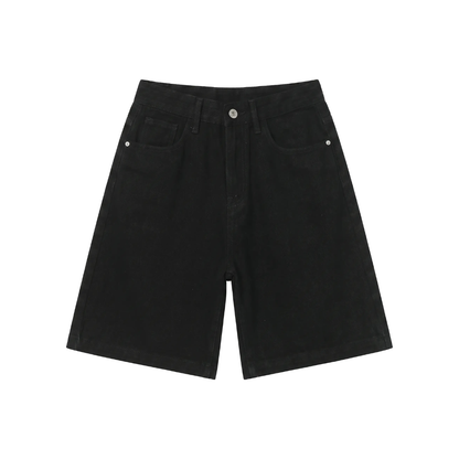 All Black Shorts Jeans