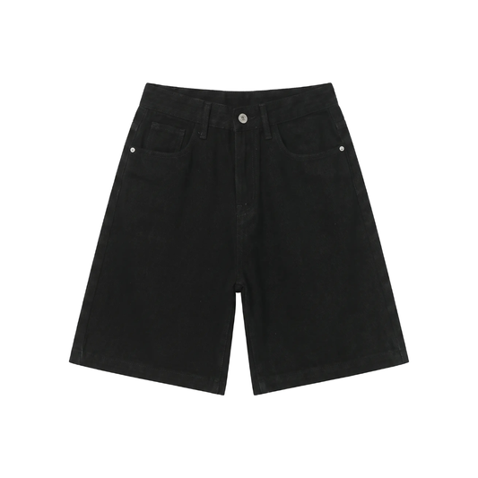 All Black Shorts Jeans