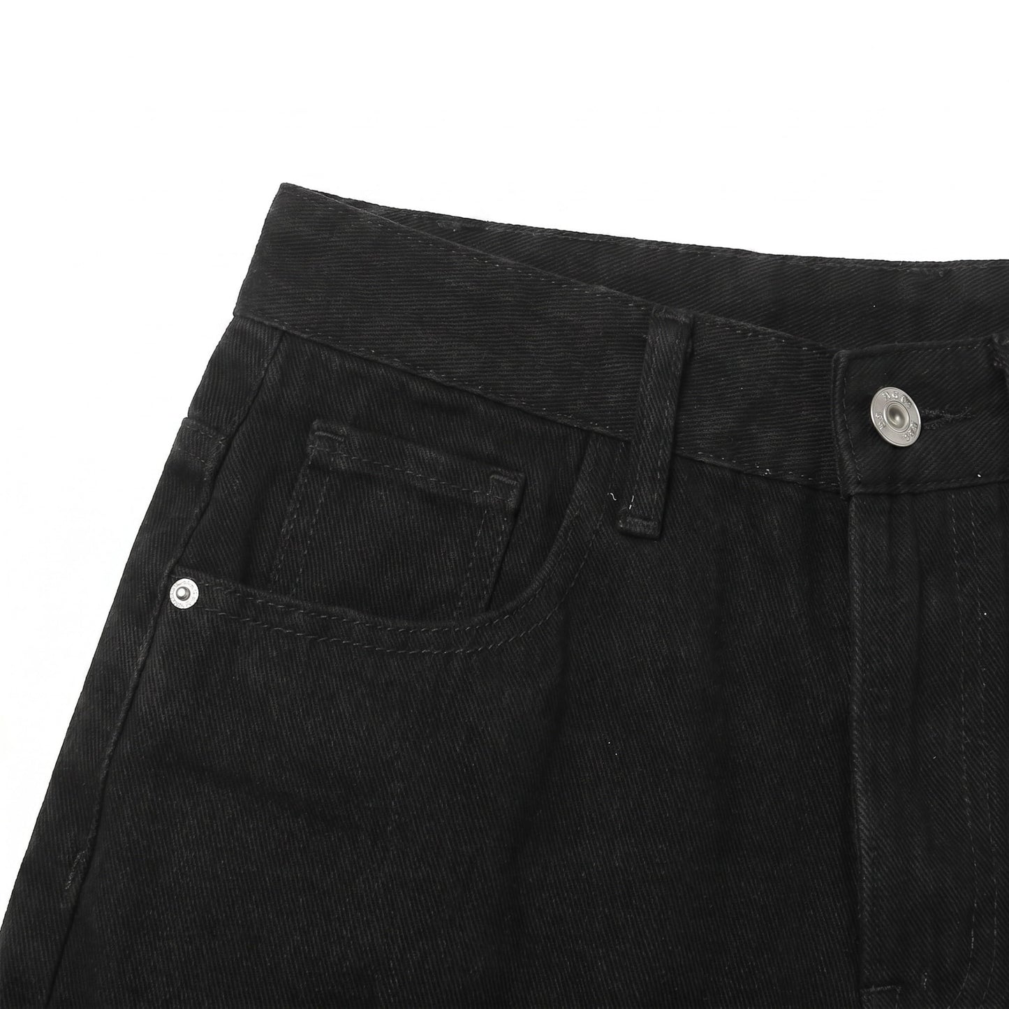 All Black Shorts Jeans