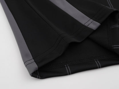 Black Soccer Player Jersey
