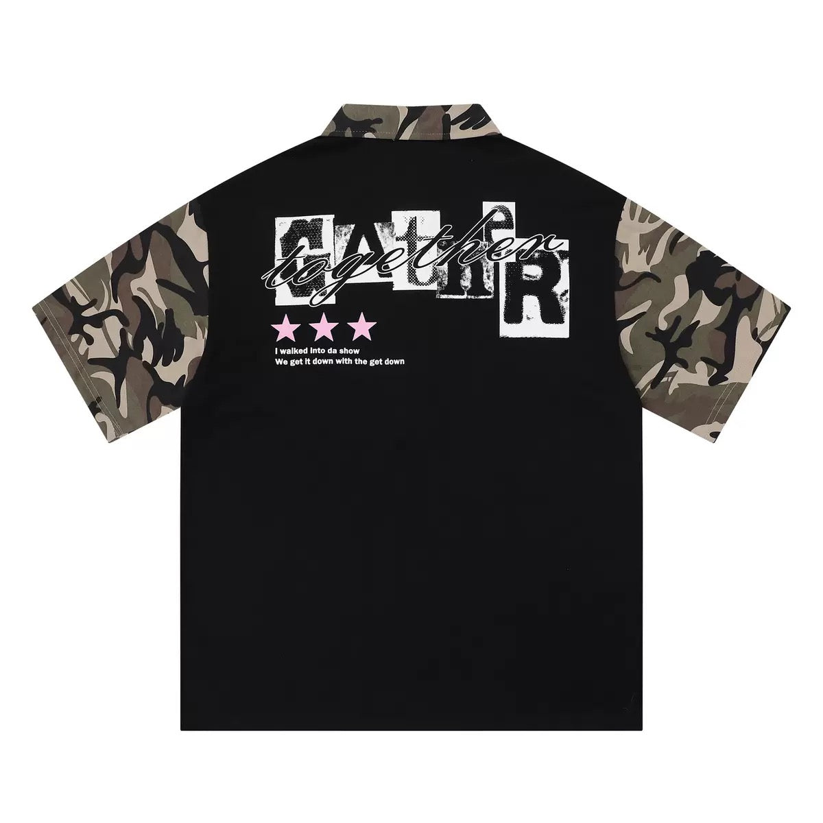 Black Camo Polo