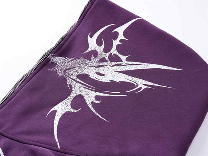Demon Purple Hoodie