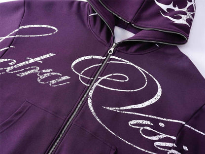 Demon Purple Hoodie