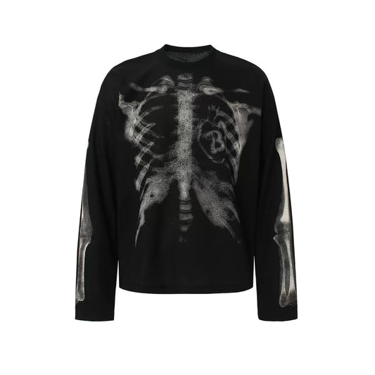 Black Skeleton Long Sleeve
