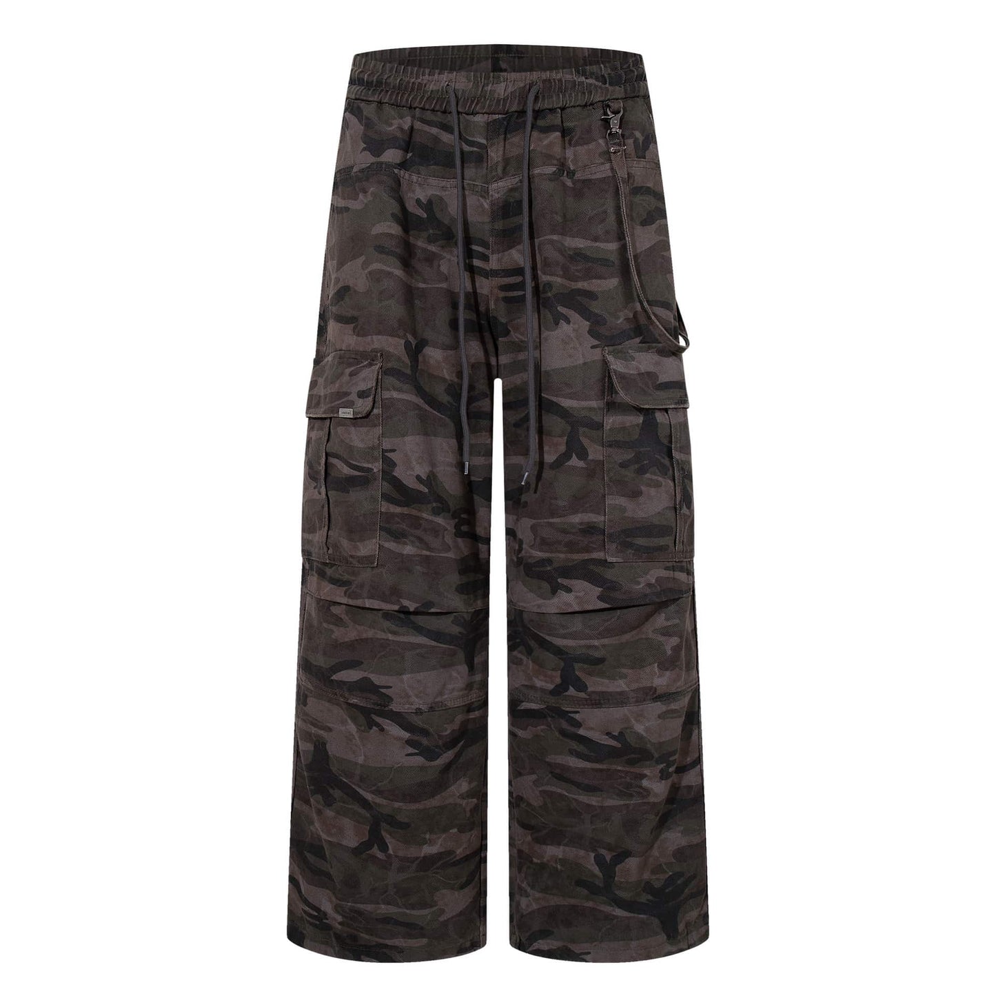 Dark Camo Baggy Jeans