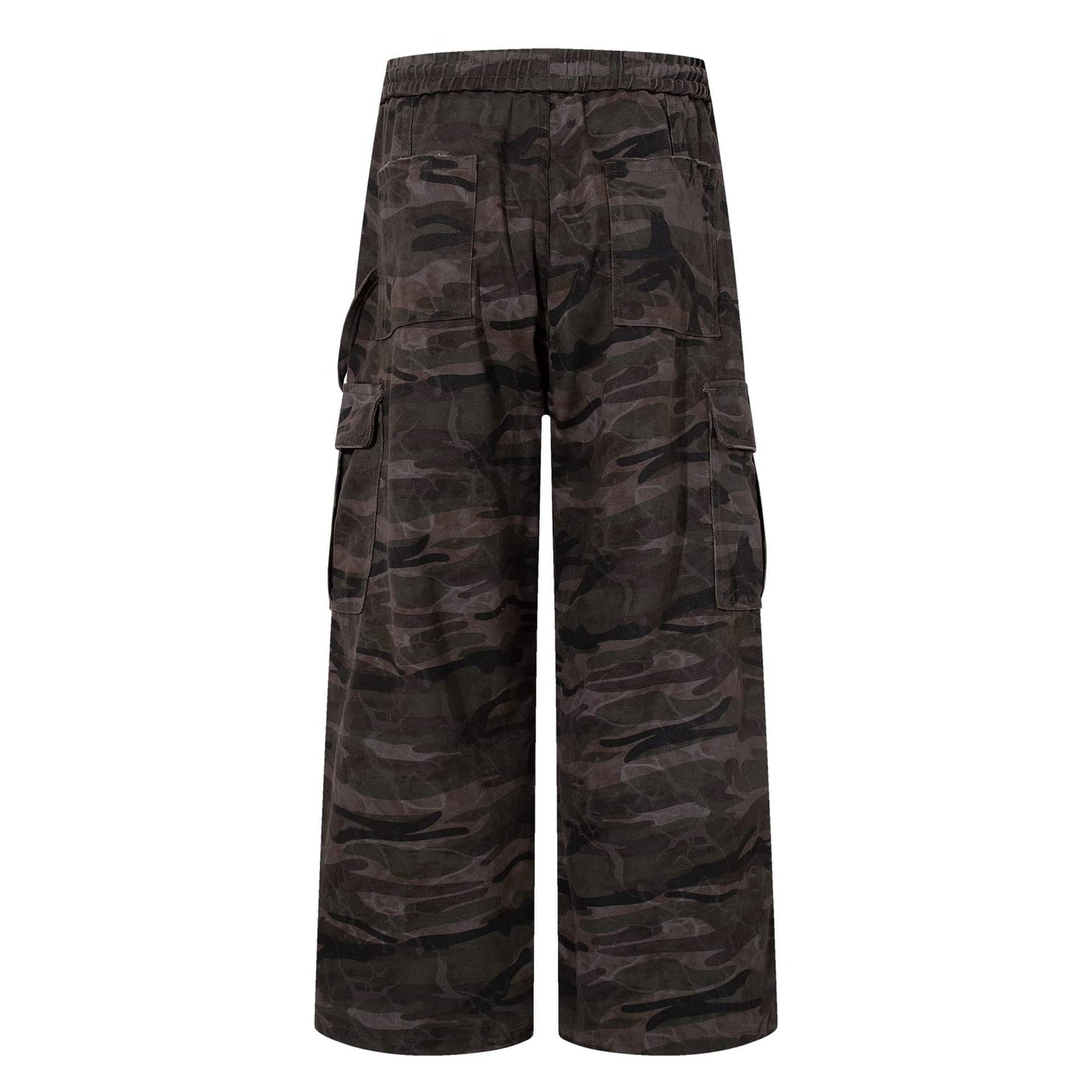 Dark Camo Baggy Jeans