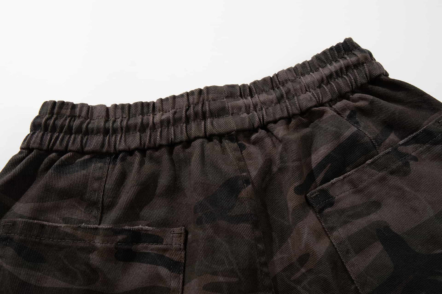 Dark Camo Baggy Jeans