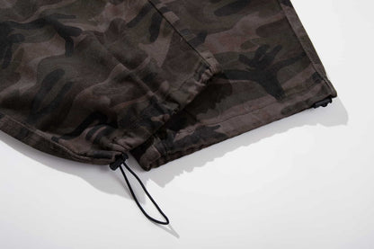 Dark Camo Baggy Jeans