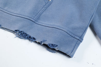 Double Seven Blue Hoodie