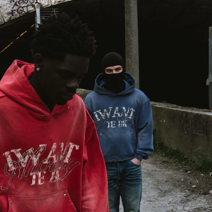 Double Seven Red Hoodie