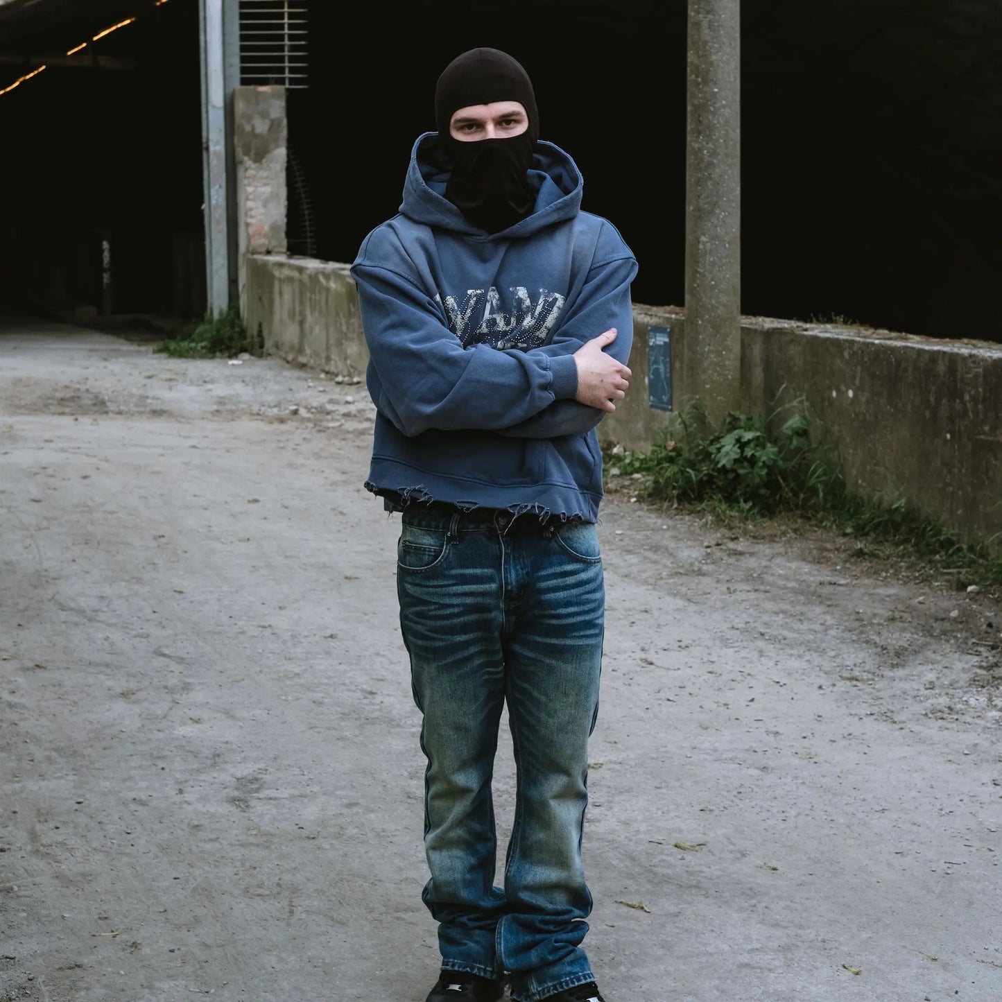 Double Seven Blue Hoodie