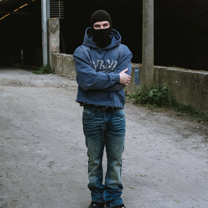 Double Seven Blue Hoodie