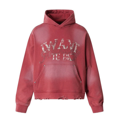 Double Seven Red Hoodie