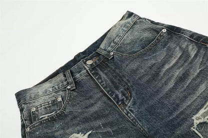 Fracture Baggy Jeans