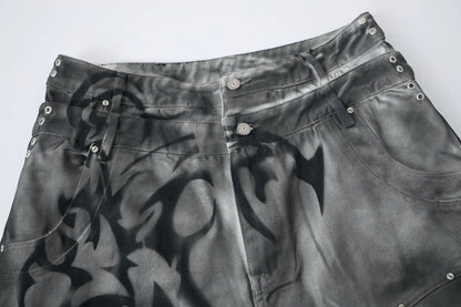 Grey Dragon Shorts