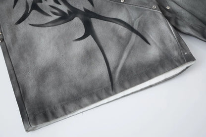 Grey Dragon Shorts