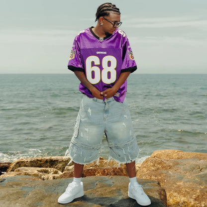 Fragment Blue Shorts Jeans