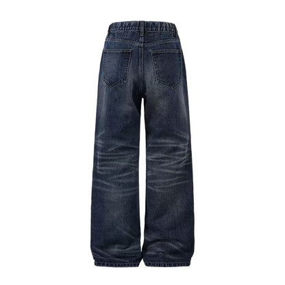 Laced Baggy Jeans