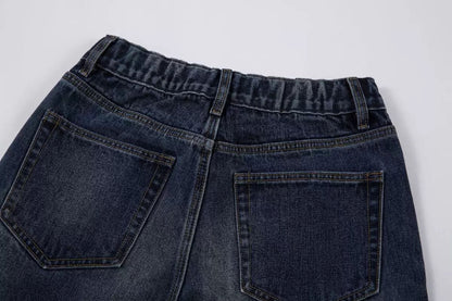 Laced Baggy Jeans