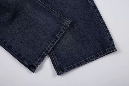 Laced Baggy Jeans