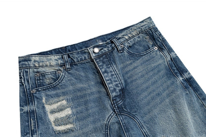 Street Patch Flare Jeans