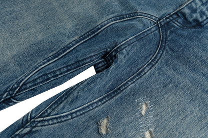 Street Patch Flare Jeans