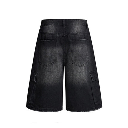 Black Pockets Shorts Jeans