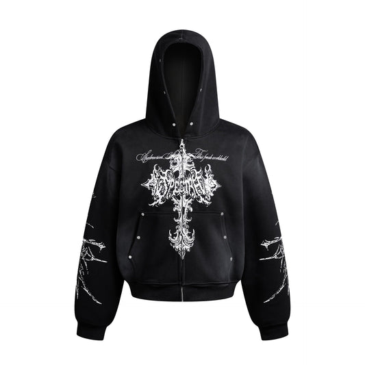 Swords Black Hoodie