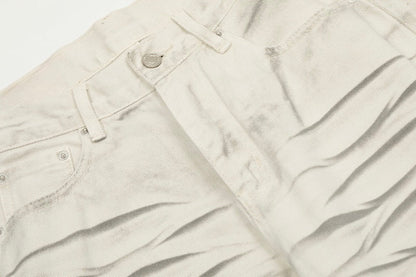 White Ash Baggy Jeans