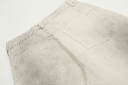 White Ash Baggy Jeans