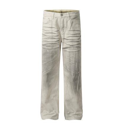 White Ash Baggy Jeans