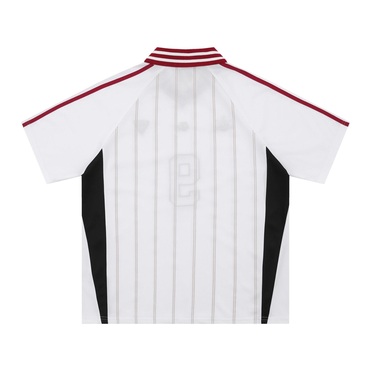 White Soccer Player Jersey