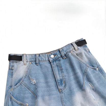 Fragment Blue Shorts Jeans