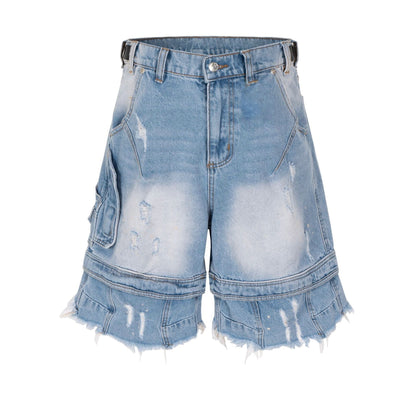 Fragment Blue Shorts Jeans