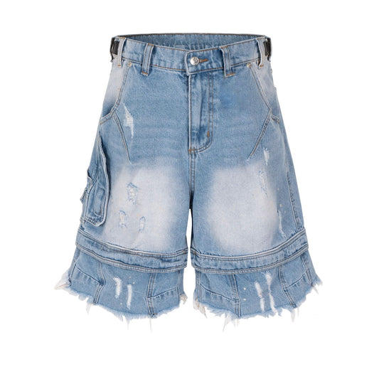 Fragment Blue Shorts Jeans